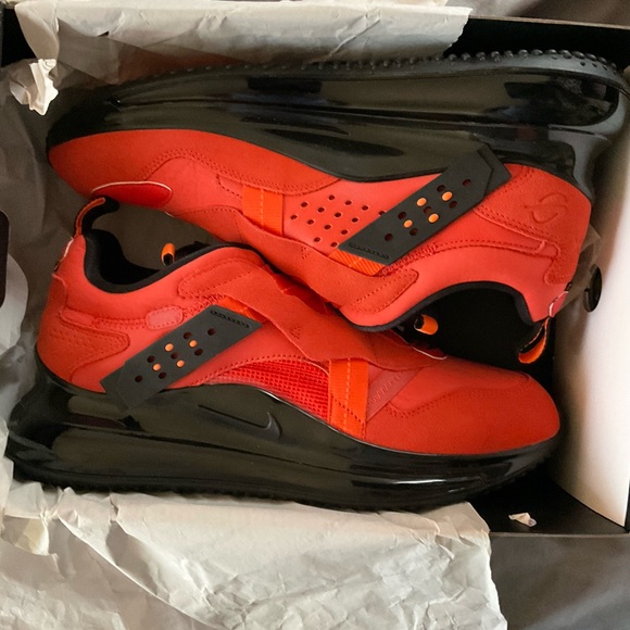 Size 11 OBJ Orange and Black SLIP New in Box-Authenticated - Picture 1 of 7